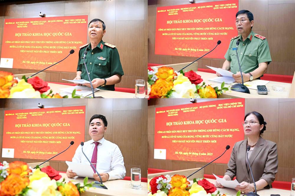 Các đại biểu tham gia tham luận tại Hội thảo.