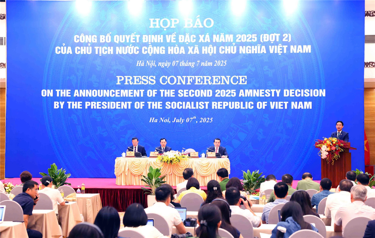 Toàn cảnh buổi Họp báo.