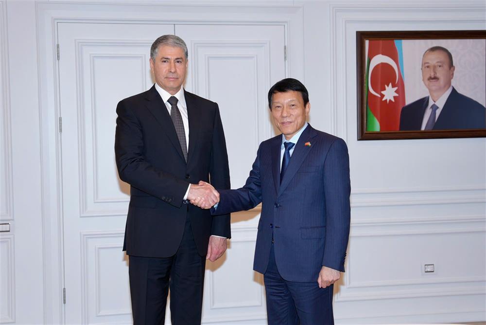 Bộ trưởng Lương Tam Quang và Bộ trưởng Bộ Nội vụ Azerbaijan Vusal Eyvazo.v
