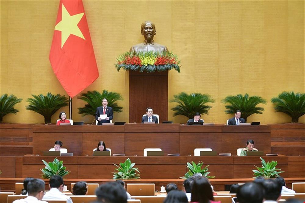 Phó Chủ tịch Quốc hội Nguyễn Đức Hải điều hành nội dung thảo luận.
