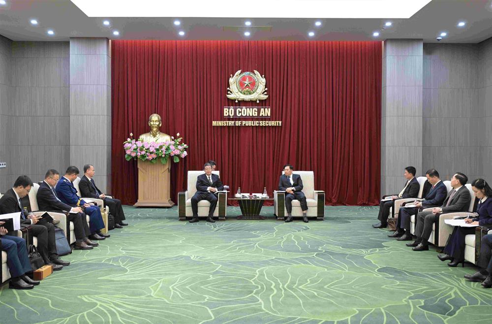 Quang cảnh buổi tiếp.