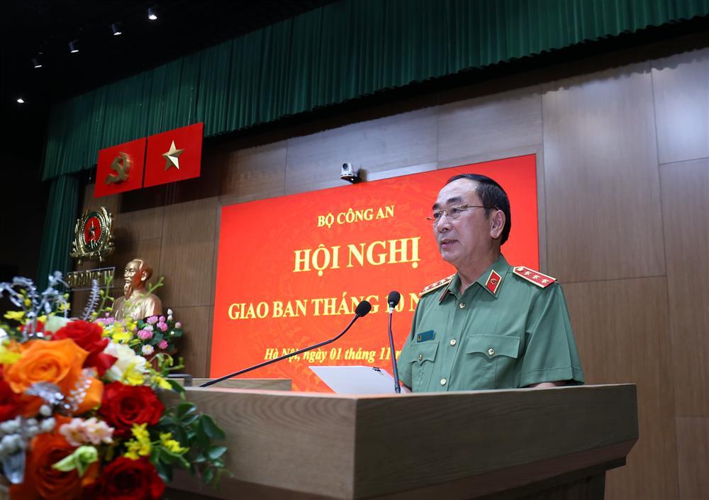 Thứ trưởng Trần Quốc Tỏ phát biểu chỉ đạo tại Hội nghị.