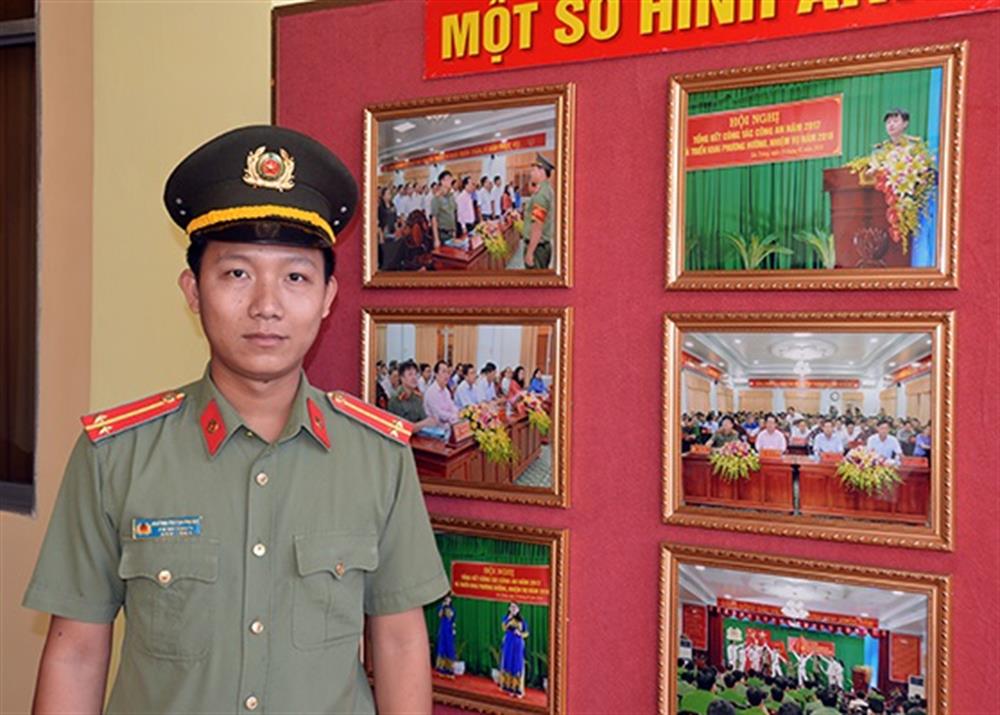 Trung úy Huỳnh Thanh Phong.
