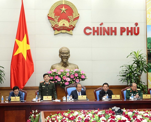 Thứ trưởng Nguyễn Văn Sơn phát biểu tại Hội nghị.