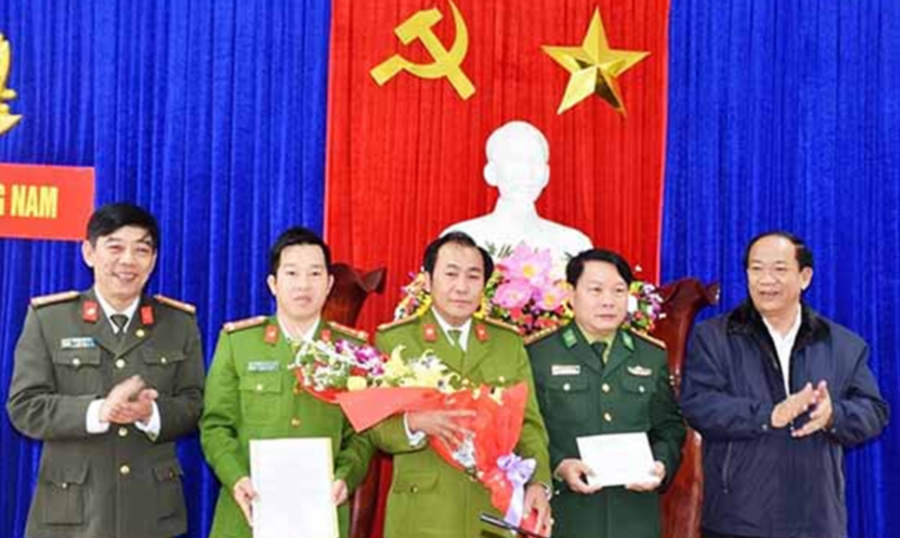 Phòng Cảnh sát Điều tra tội phạm về ma túy Công an tỉnh Quảng Nam được Chủ tịch Ủy ban nhân dân tỉnh khen thưởng.