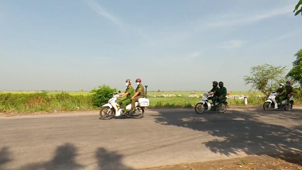 Biên giới thị xã Tân Châu.