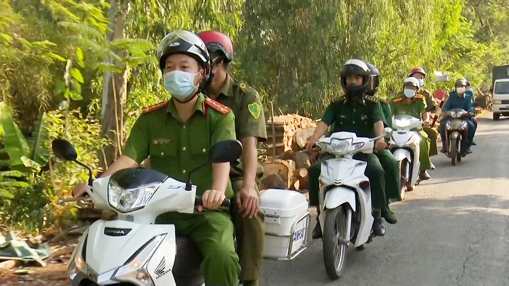 Các lực lượng vũ trang phối hợp trong tuần tra, kiểm soát tuyến biên giới phòng, chống các loại tội phạm, trong đó có tội phạm ma túy