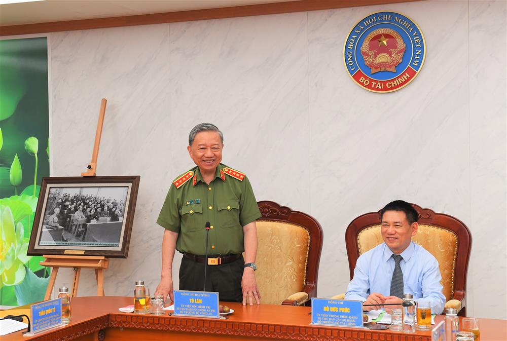 Bộ trưởng Tô Lâm phát biểu tại Hội nghị.