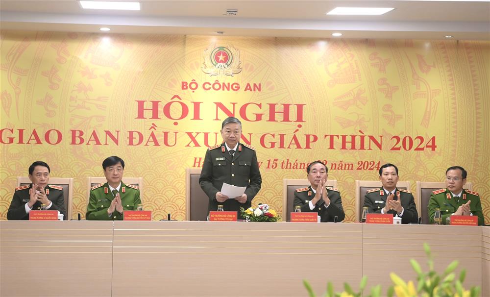 Bộ trưởng Tô Lâm chủ trì Hội nghị.