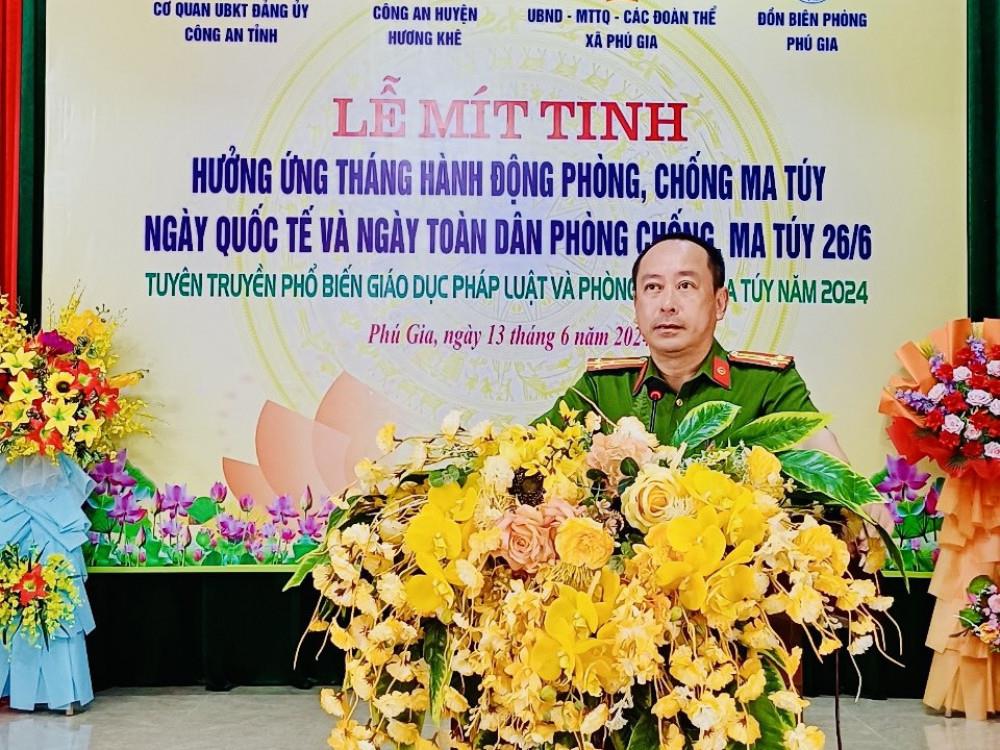 Tuyên truyền phổ biến các quy định pháp luật về ma tuý.