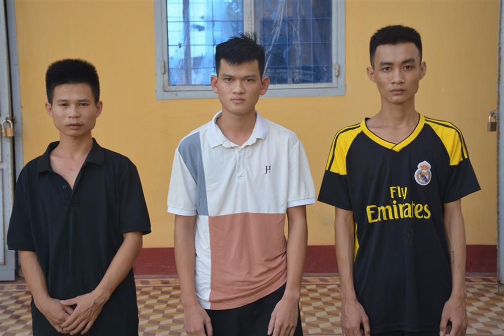 03 đối tượng gây ra vụ cướp tài sản.