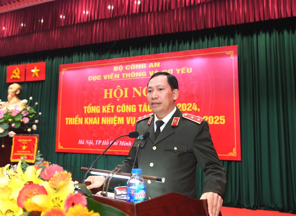 Thứ trưởng Lê Văn Tuyến phát biểu chỉ đạo tại Hội nghị.