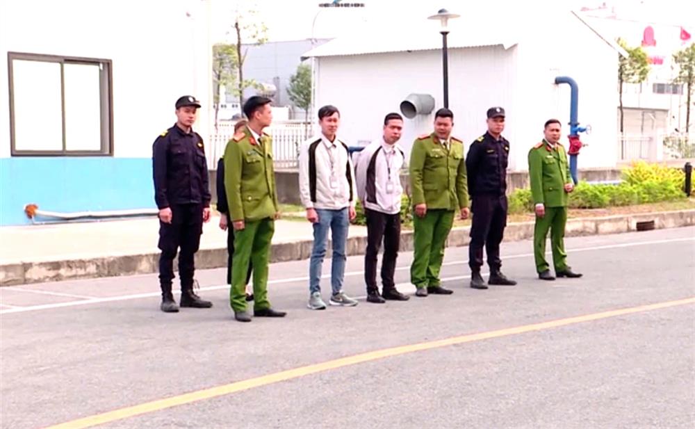 Lực lượng Công an phối hợp với lực lượng bảo vệ hạ tầng KCN trong công tác đảm bảo ANTT tại các nhà máy, KCN.