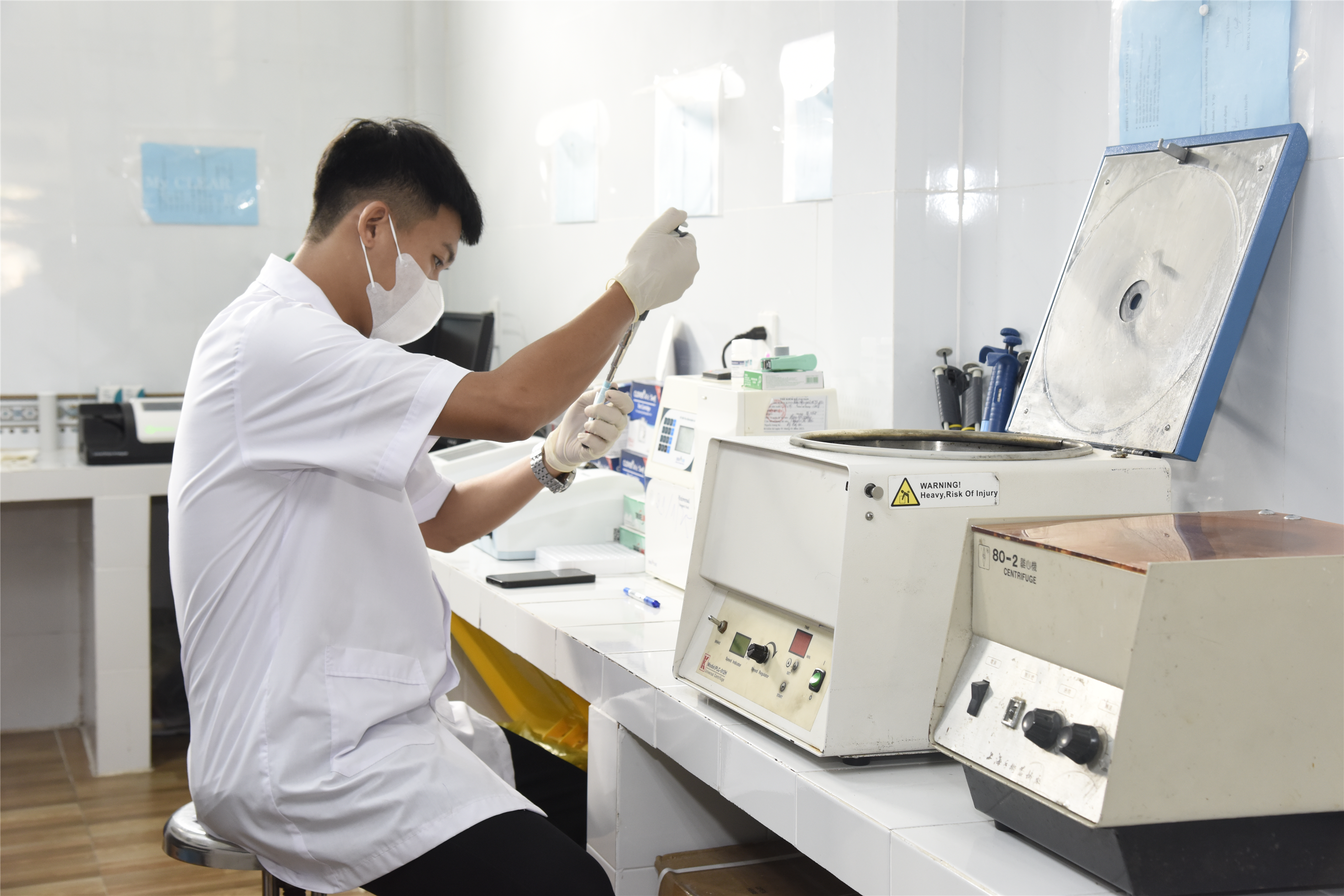 Trang thiết bị y tế hiện đại chuẩn xác được quan tâm đâu tư tại Bệnh viện Công an tỉnh Cà Mau.