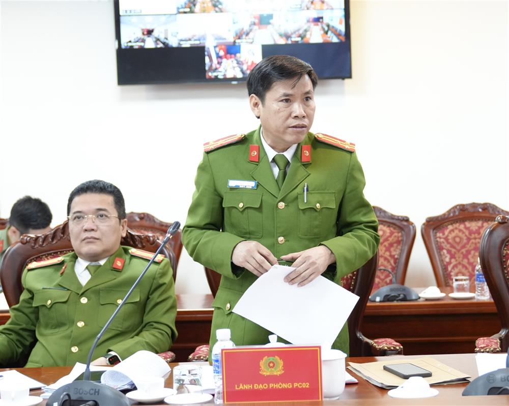 Lãnh đạo các đơn vị phát biểu tại Hội nghị.