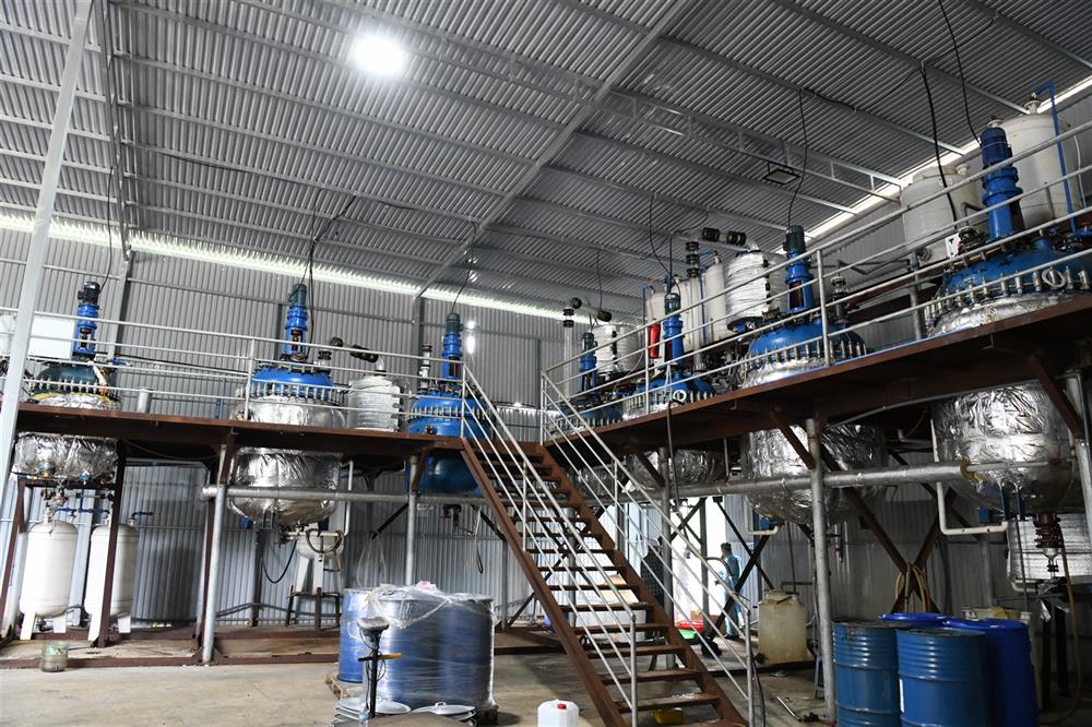 Xưởng sản xuất ma tuý.