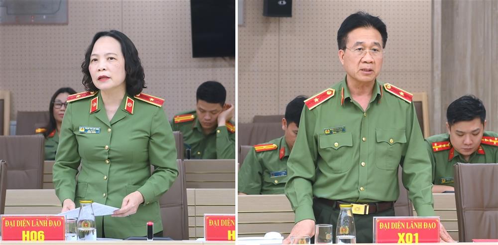Các đại biểu phát biểu tại Hội nghị.