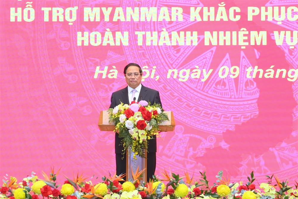 Thủ tướng Chính phủ Phạm Minh Chính phát biểu tại buổi Lễ.