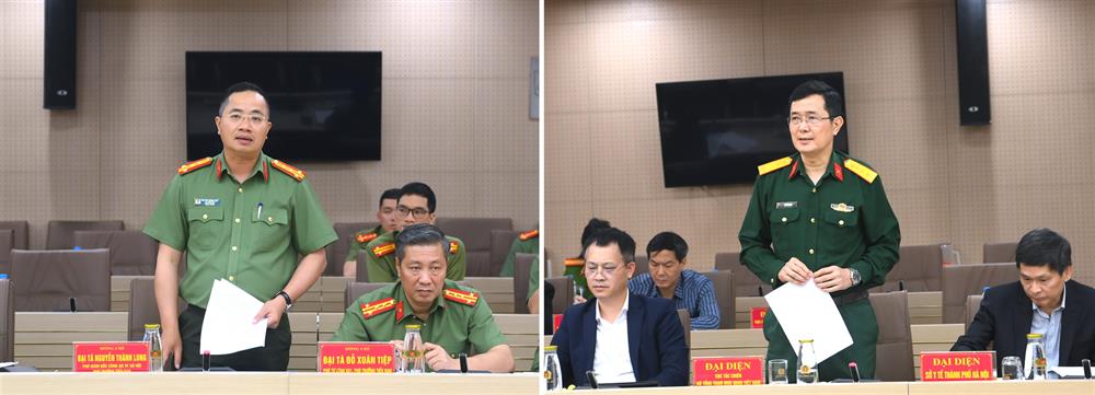 Các đại biểu phát biểu tại phiên họp.