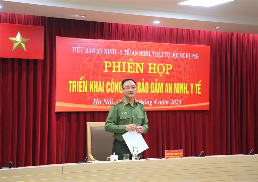 Thứ trưởng Phạm Thế Tùng phát biểu tại Hội nghị.