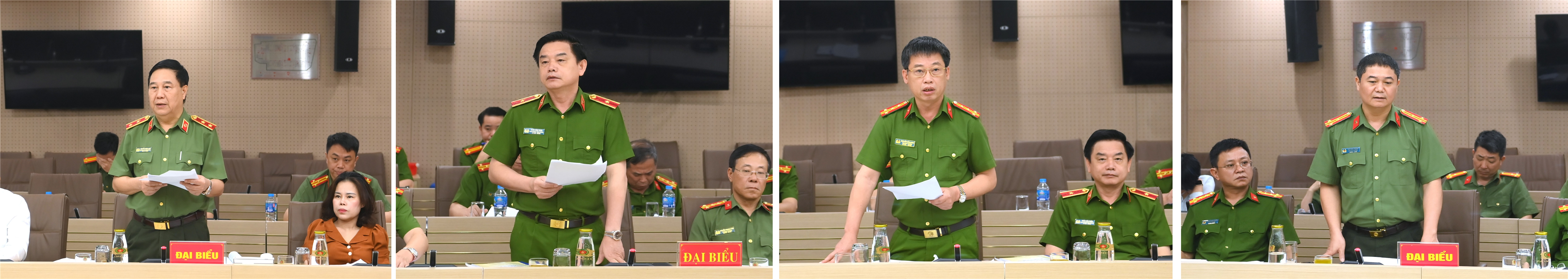 Các đại biểu phát biểu tại Hội thảo.
