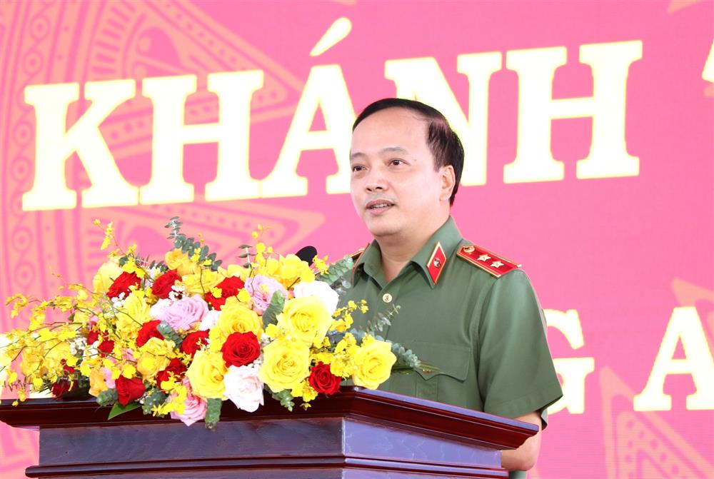 Thứ trưởng Đặng Hồng Đức phát biểu tại buổi Lễ.