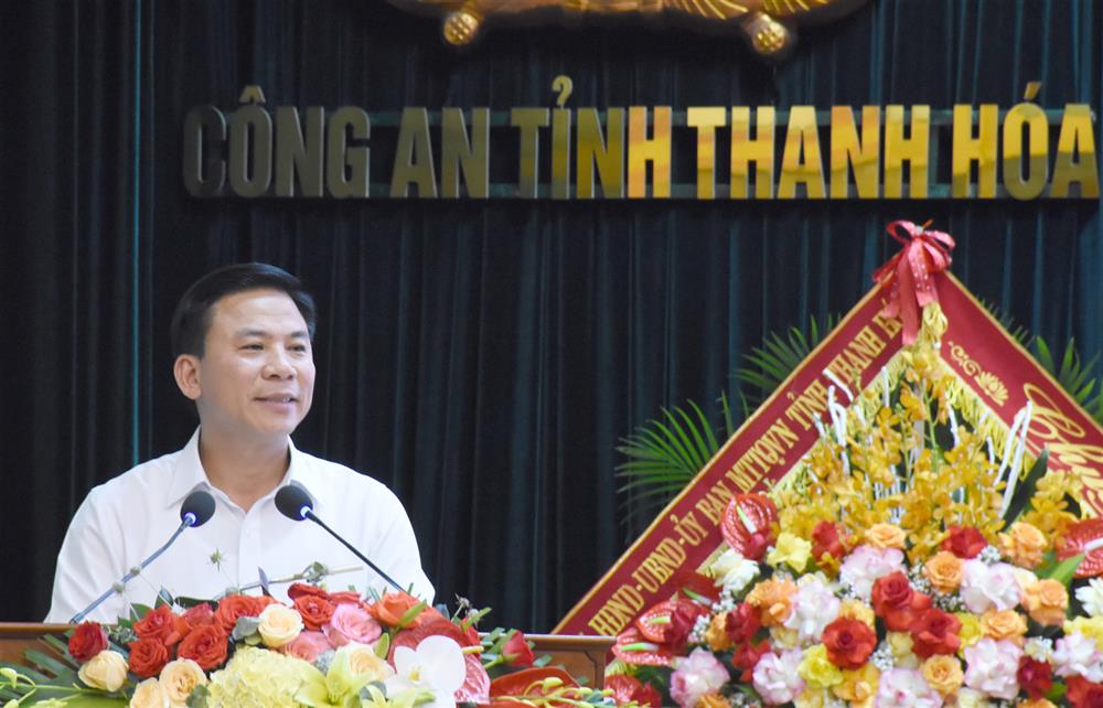 Bí thư Tỉnh ủy Đỗ Trọng Hưng phát biểu chỉ đạo tại Hội nghị
