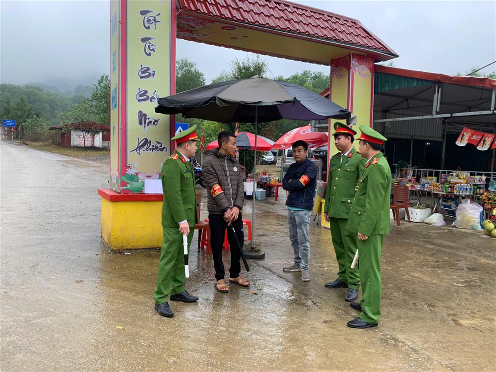 Công an thị trấn Nưa, huyện Triệu Sơn triển khai phương án bảo đảm ANTT tại lễ hội Đền Nưa - Am Tiên.
