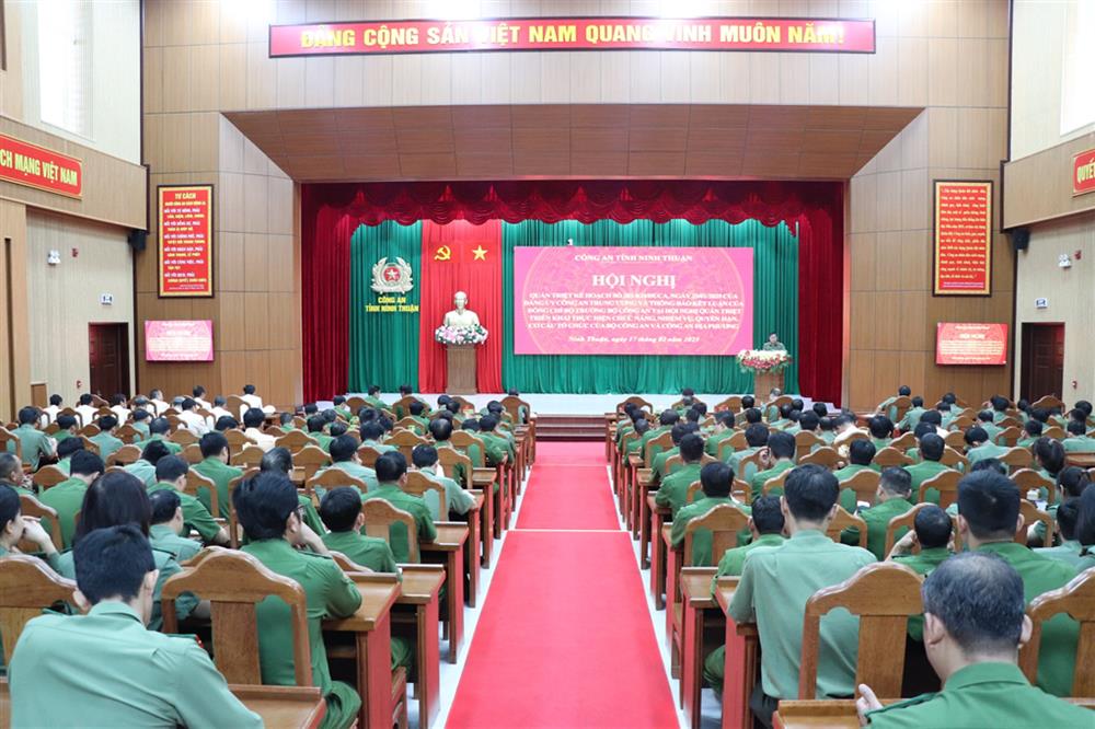 Đảng ủy Công an tỉnh tổ chức hội nghị quán triệt kế hoạch số 282 - KH/ĐUCA, ngày 25/01/2025 của Đảng ủy Công an Trung ương.