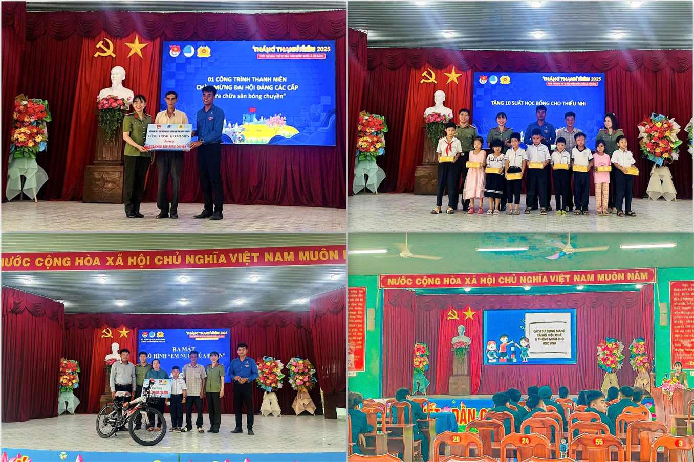Nhiều công trình và phần việc thanh niên mang ý nghĩa của Chi đoàn Phòng An ninh mạng và phòng, chống tội phạm sử dụng công nghệ cao.