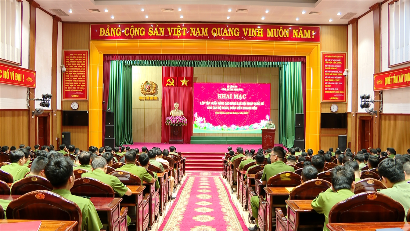 Quang cảnh Lớp tập huấn, bồi dưỡng.