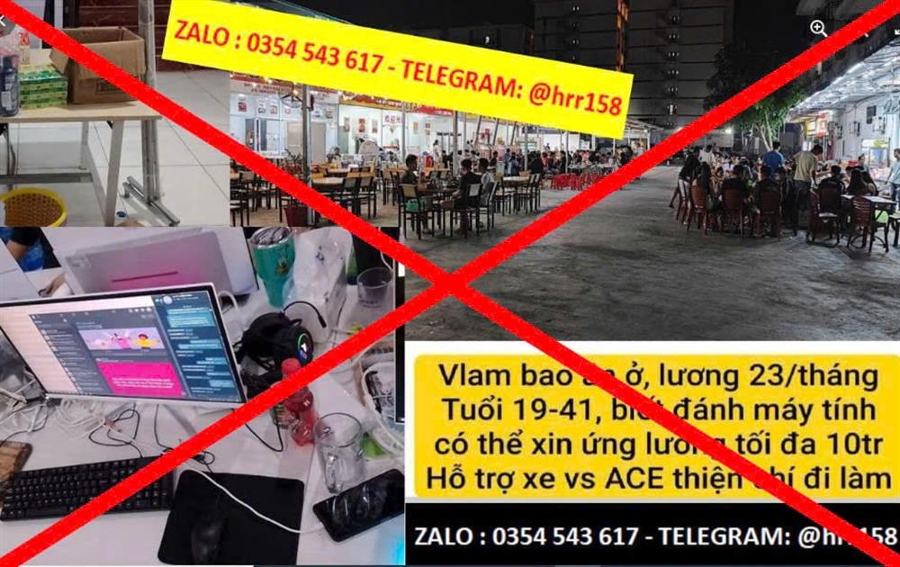 Cảnh giác với những lời chào mời hấp dẫn “việc nhẹ lương cao”.