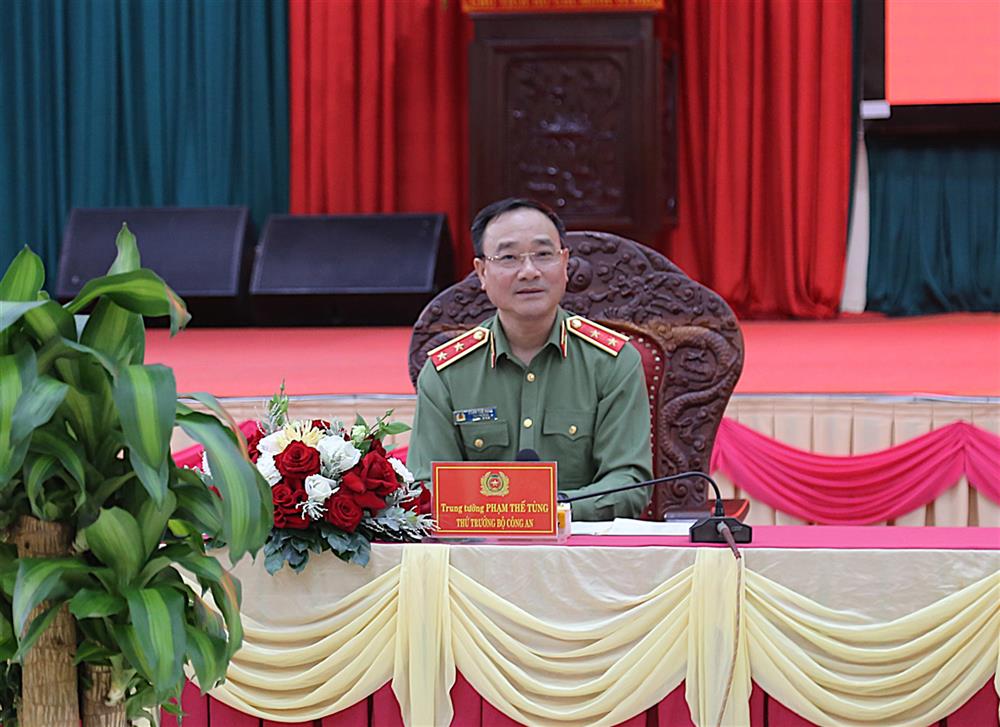 Thứ trưởng Phạm Thế Tùng phát biểu tại Hội nghị.