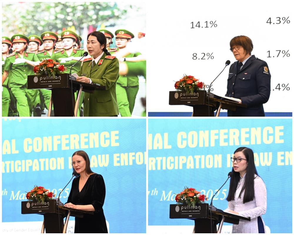 Các đại biểu tham luận tại Hội thảo.