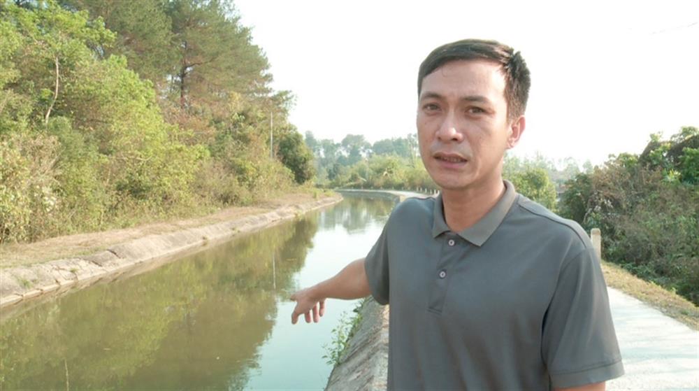 Đại úy Lê Hoàng Hà Nam tại khu vực cứu người đuối nước.