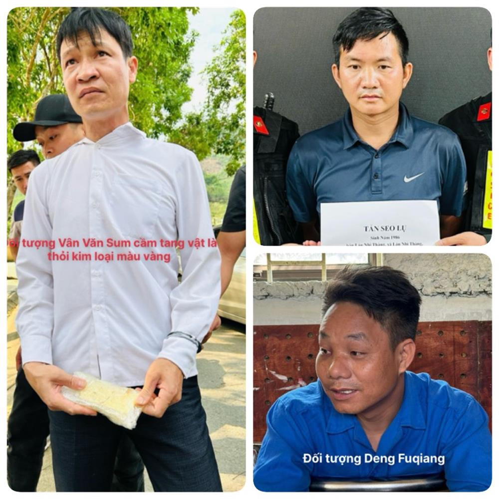 Các đối tượng trong vụ án.
