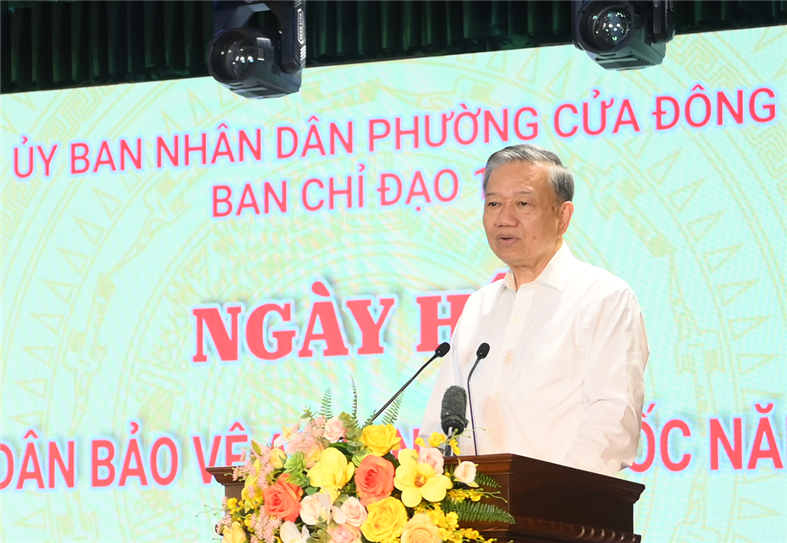 Chủ tịch nước Tô Lâm phát biểu tại Ngày hội.