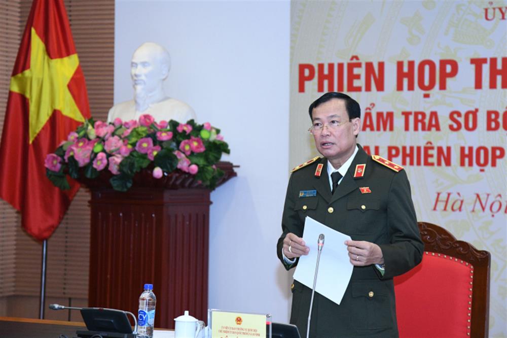 Chủ nhiệm Uỷ ban QP và AN Lê Tấn Tới 